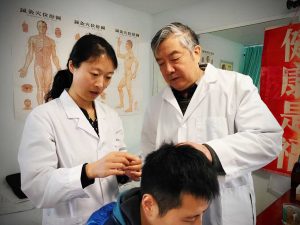 Dr. Huang And Prof. Ben Zheng Fang - Second Generation of Fang's Scalp Acupuncture