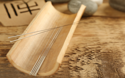 How deep do acupuncture needles go?