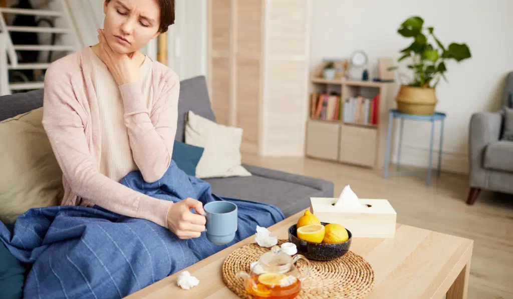 How Traditional Chinese Medicine Understands a Sore Throat